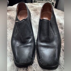 Sandro Black Leather Men's Loafers Size 9.5
